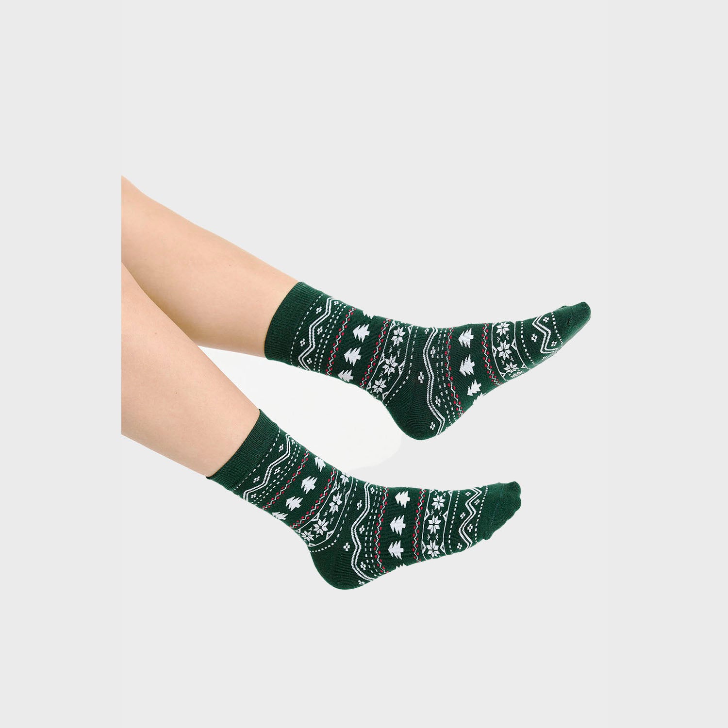The Green Christmas Socks